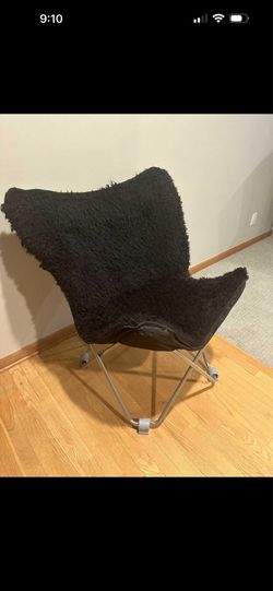 Mongolian Butterfly Chair, Black