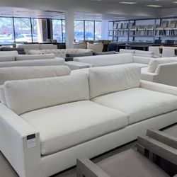 Th Maxwell 2 Cushion Sofa/ Couch (restoration Hardware)