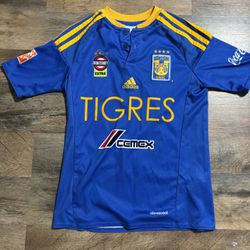 Tigres Blue Jersey Size Small Youth