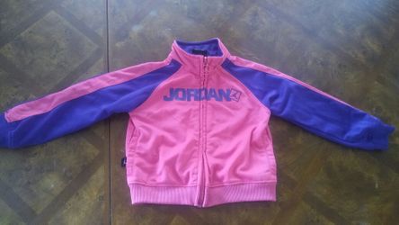 Girls jordan jacket size 24 months