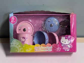 Hello Kitty Kid's Stainless Steel Cookware Set