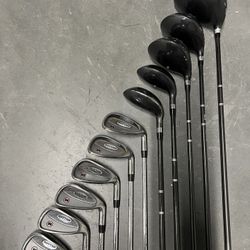 RAM RHYTHM Set 11 clubs 5-9 P Driver HY3 HY4 FW3 FW5, GF TOUR, RIGHT (Good condition) PICK UP IN CORNELIUS