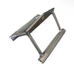 V Handle Chrome Gym Attachment for Cable Machine Pulley System