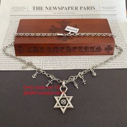 C.hrome H.earts Necklace