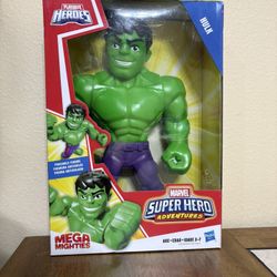Playskool Heroes Hulk Marvel Super Hero Adventures Mega Mighties Poseable