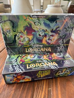Disney Lorcana Trading Card Game Booster Boxes
