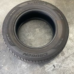 Kumho Tire Good Used Condition 255/65R18