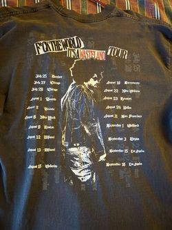 Brent Faiyaz FTW Its A Wasteland Tour Shirt XL