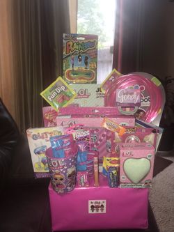 Brand new lol surprise birthday basket