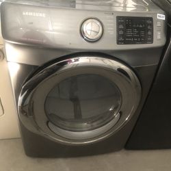Samsung Gray Front Load Electric Dryer