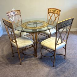 Table And 4 Chairs 