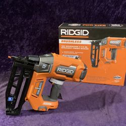 🧰🛠RIDGID 18V Brushless Cordless 16-Gauge 2-1/2” Straight Finish Nailer-NEW!(Tool only)-$200!🧰🛠