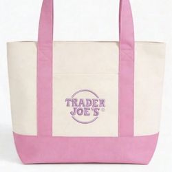 Trader Joe’s Mini Pink Tote Bag