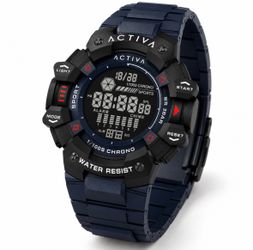 Activa X Invicta Digital Essentials Watch – 50mm Blue
