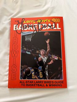 Larry Bird's Basketball Birdwise Book Signed
