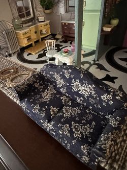 Vintage Dollhouse Couch.