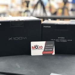 Fujifilm X100VI With X100 Tele Conversion Lens 