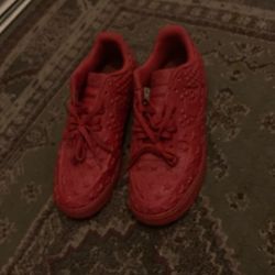 Nike Air Force 1 Low '07 LV8 VT 'Independence Day' in the all-red colorway