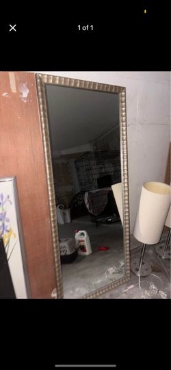 4 Tall Gold frame mirrors 20$ each 65 for all four