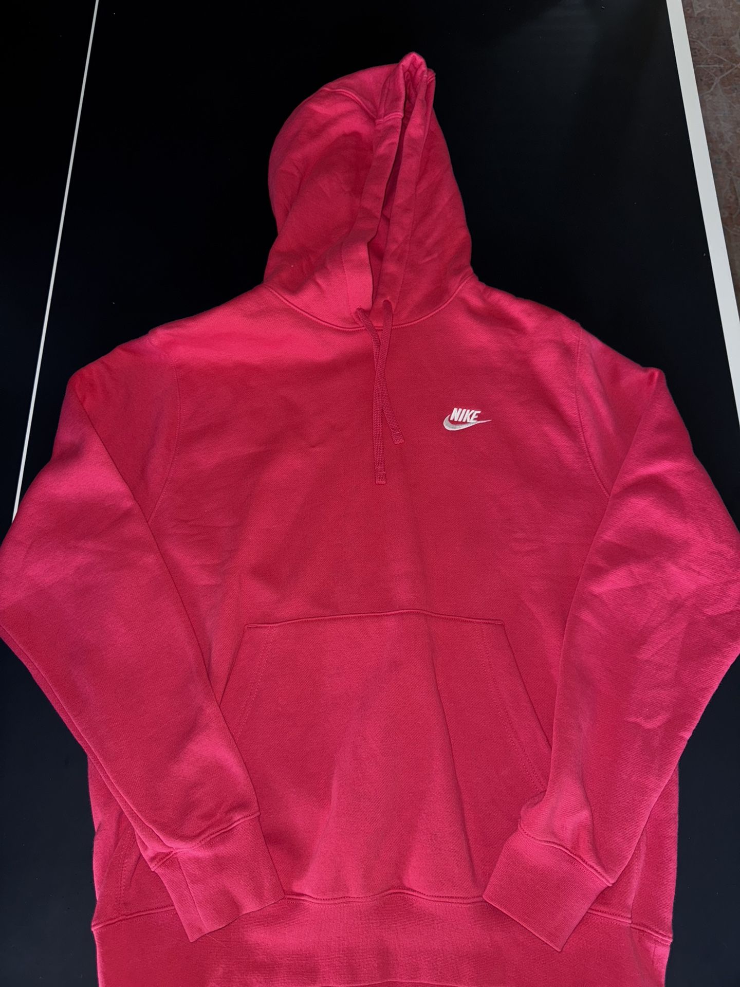 Nike Hot Pink Hoodie Size Large Pullover