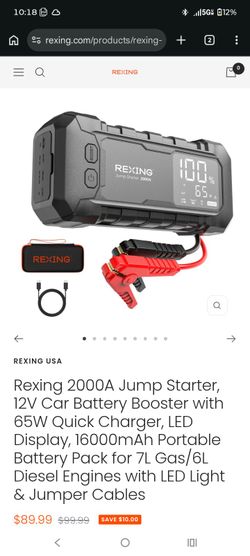 Portable  jump starter