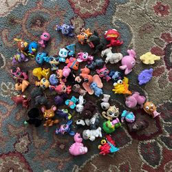 Assorted Lot of 54 Miniature Animal Figures
