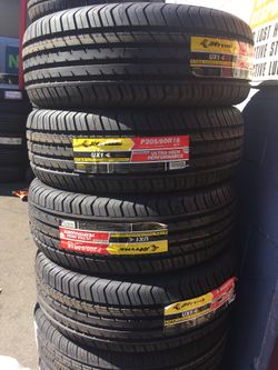 205/60R16 $289.00 ALL 4 Installed Balanced w free alignment