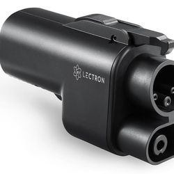 Lectron NACS to CCS Electric Vehicle Adapter - 500 Amps / 1,000V - Compatible with Tesla Superchargers - Fast Charge CCS1 EVs with Vortex Plug [Check 