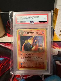 PSA 1 Dark Charizard Holo JP