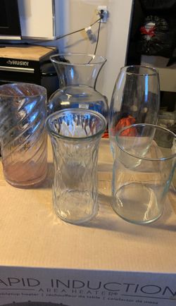 Variety of Flower Vases