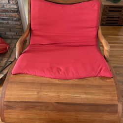 Solid Teak Chaise