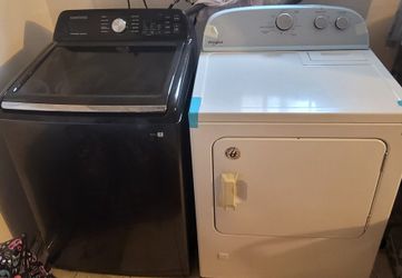 Samsung Washer And Whirlpool Dryer