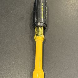 Klein Tools Nut Driver 640 1/2" Heavy Insulated Yellow USA