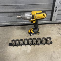 Dewalt 20v 1/2” Cordless Impact Wrench