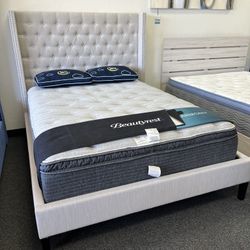 Queen Platform Bed Frame 