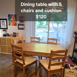 Wooden Dining Set