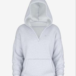 Pink Cozy Fleece Pullover Hoodie Size M 