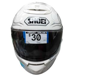 Shoei Qwest White Helmet