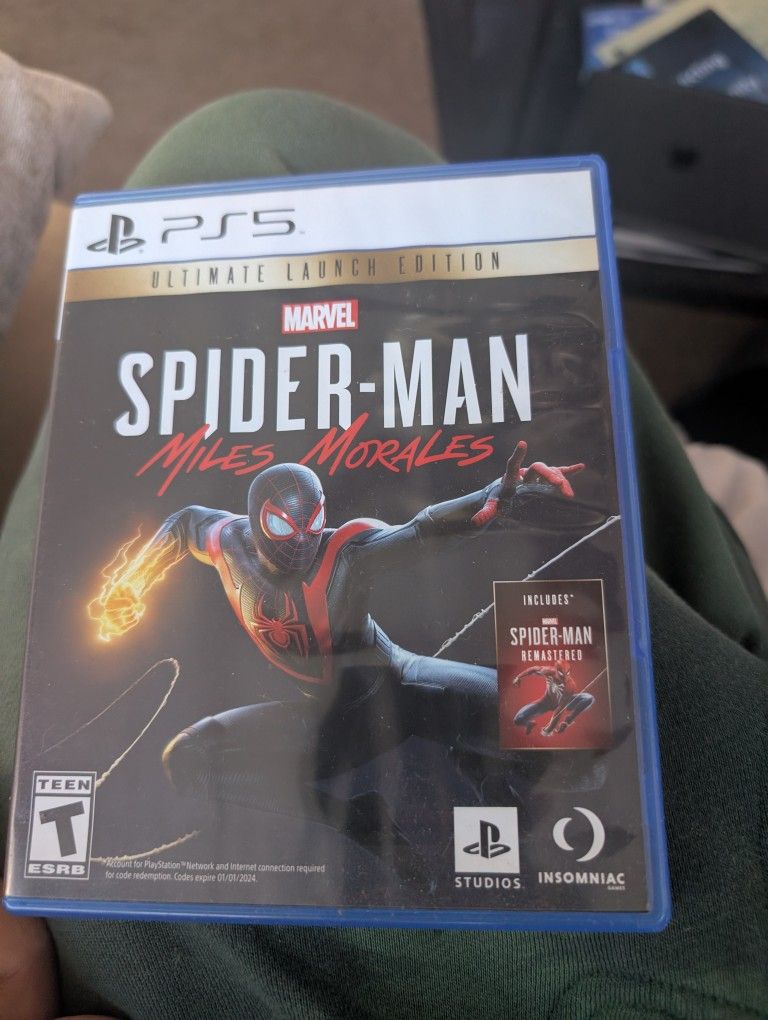 Spiderman Miles Morales Ps5