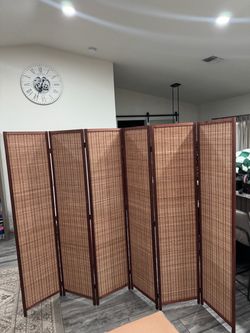 6 panels room divider