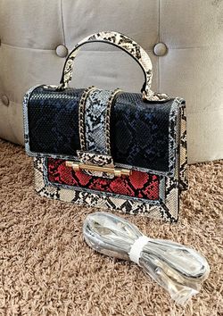 Aldo Snakeskin Crossbody Bag