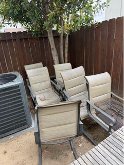 Patio chairs