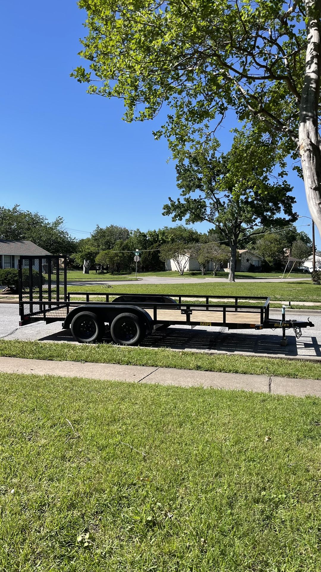 Utility Tráiler Flat Beat New 16 × 77 Ft Clean Title Atv Polaris Can Am // Kawasaki//