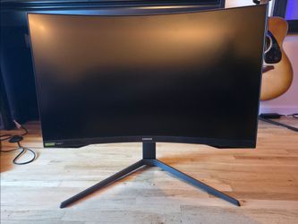 Samsung 27" Odyssey G75T Curved QLED QHD Gaming Monitor