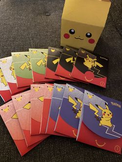 McDonald’s Pokémon card lot