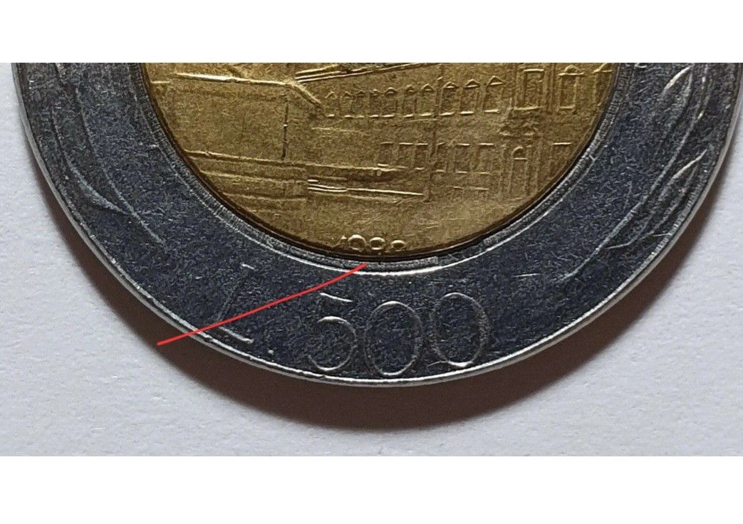 1988 Bimetalic Error Coin.