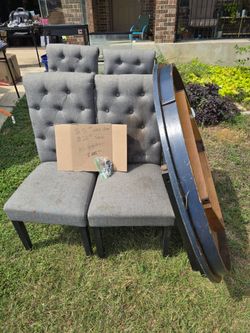 Chairs sold! Table available