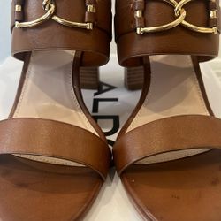 Aldo, FEDOROVA, Size 8, Cognac Heels 