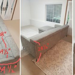 Sofa With Rising Head Rest