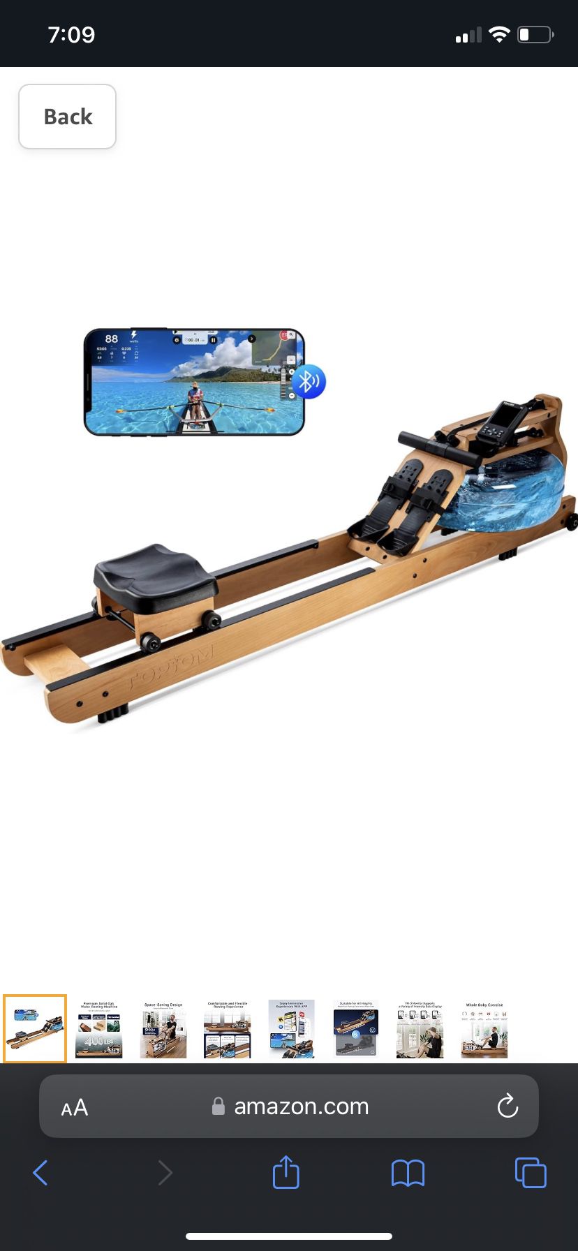 Hydro Rowing Machine 